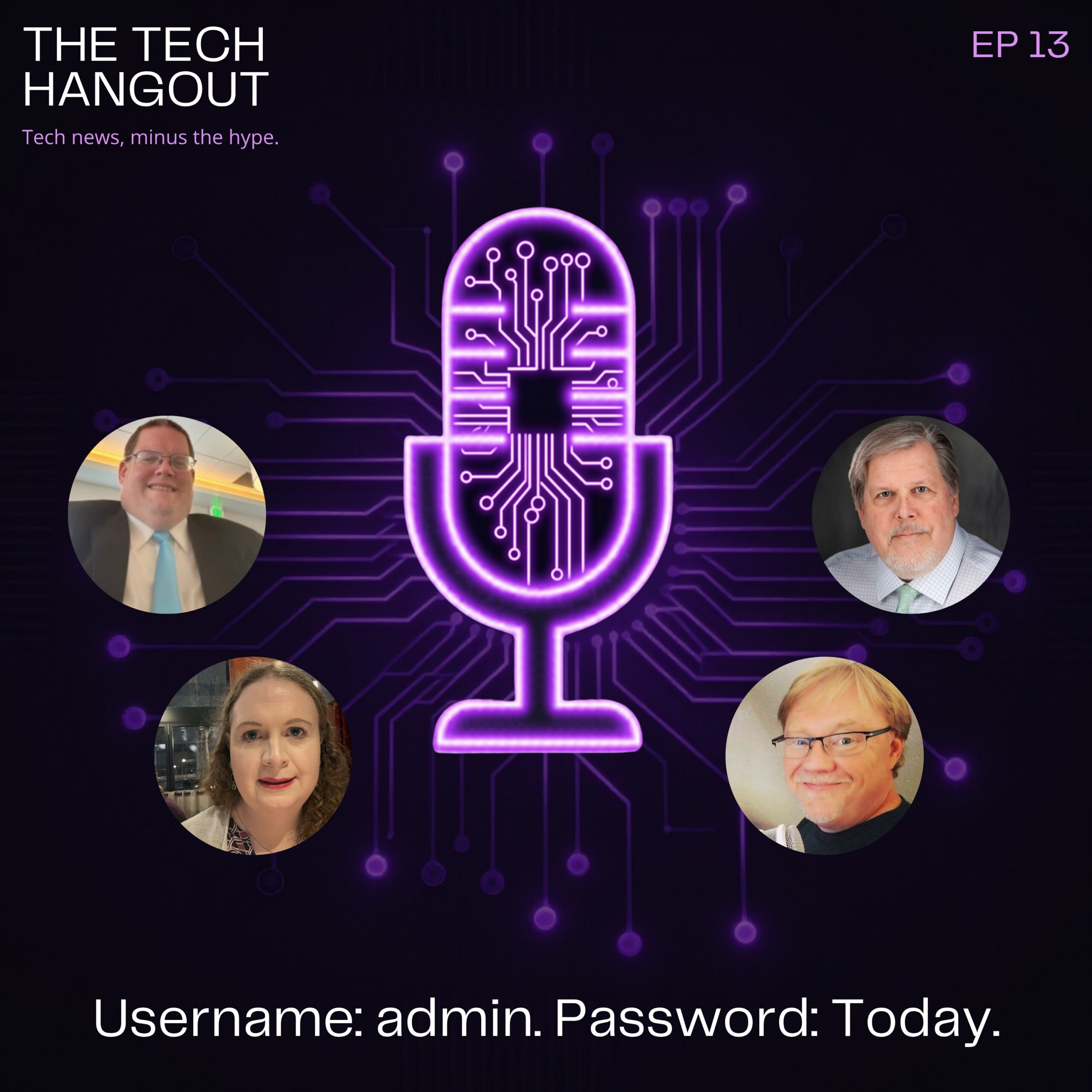Episode 13 – Username: admin. Password: Today.